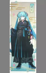 【中古】タペストリー 初音ミク 等身大タペストリー 「初音ミク New Year SHOP 2024」