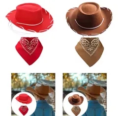 トイストーリー ウッディ ハロウィン 仮装 帽子 コスプレ 仮装 コスプレ スカ－フ付き　ジェシー　テ－マパ－ク　パティー