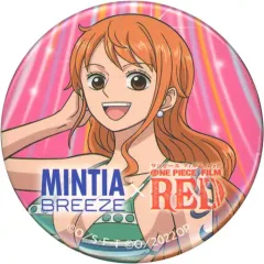 【中古】バッジ・ピンズ ナミ(ピンク) オリジナル缶バッジ 「劇場版 ワンピース FILM RED×MINTIA」 ファミリーマート限定 対象商品購入特典