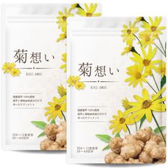【2袋セット】【医師監修】菊想い 菊芋サプリメント イヌリン 国産 菊芋100％ 360粒 60日分 無添加・無農薬 食物繊維 キクイモ きくいも モンドセレクション受賞