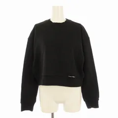3.1 フィリップリム 3.1 phillip lim スウェット トレーナー 長袖 S 黒 ブラック 114776 /EE