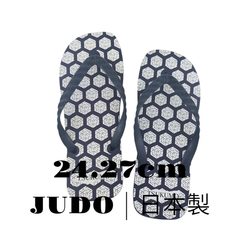 日本製 | JUDO 賽角字（さいかくじ） |  ビーチサンダル |  ネイビー | 24.27cm