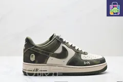 【今日WTO】NIKE AIR FORCE 1‘07 原型?・原型紙による正統ロートップエアフォースモデル 輸入向けチャンネル専用 全掌内蔵蜂窩クッション-WTO輸入1-IQ30