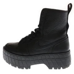 NIKE (ナイキ) WMNS AIR JORDAN 1 Brooklyn ウィメンズ エアジョーダン 1 ブルックリン 厚底 ハイカットスニーカー ブラック US8/25cm FJ5737-001