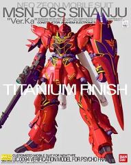 新品】MG MSN-06S SinanjuVer.Ka Titanium - メルカリ
