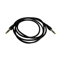 3.5mmオス-オスAUXオーディオケーブル ヘッドフォン補助ケーブル イヤホンジャック音声ケーブル オーディオアダプターケーブル 約1mヘッドホンケーブル PVC 金メッキ スマートフォン タブレット イヤホン カーオーディオなどに適用（ブラック）