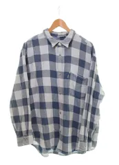 リーバイス Levi's Silver Tab OVERSIZED シルバータブ ネルシャツ ヘビネル ブロックチェック 長袖シャツ マルチカラー Lサイズ 103MT-3075