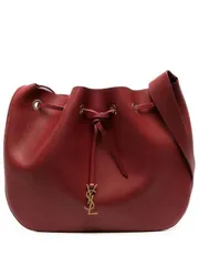 サンローラン シーウー・レザー・バケットバッグ 送料無料