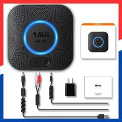 【特価商品】3.5mm 5.1レシーバー AUX＋RCA ブルートゥース受信機Hi-Fi 3Dステレオ サウンド aptX Bluetooth Adaptive/HD ホームミュージックストリーミングステレオシステム用 使用しながら 超長受信距離 1Mii 2