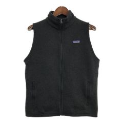 patagonia パタゴニア ベターセーター フリースベスト アウトドア ブラック(レディース L)中古 古着 U3118