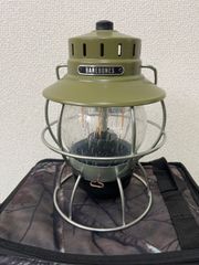 【 美品 】BAREBONES ベアボーンズ LIV-218 レイルロードランタン オリーブドラブ JAGUY 収納つき     / ランタン / LEDランタン