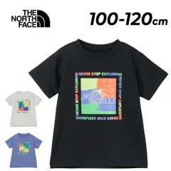 ザ・ノース・フェイス 半袖 Tシャツ ベビーウェア 100-120cm THE NORTH FACE トドラー ゲットモテッドグラフィックティー ベビー服 子供服 吸汗速乾 UVカット プリントT ウェア   キッズウエア 子ども 幼園児/NTT32575