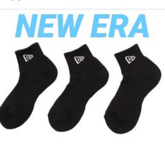 ニューエラ　NEW ERA    ソックス　ショートソックス　アンクルソックス