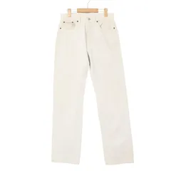 90年代 USA製 Levi's リーバイス 501 デニムパンツ ホワイト (メンズ W32 L32) 中古 古着 A2533