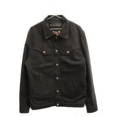 CHROME HEARTS (クロムハーツ) DENIM CLASSIC JEAN Hermes Carpe Diem デニムクラシックジーン バックフレアニー エルメススカーフカスタム デニムジャケット ブラックのサムネイル