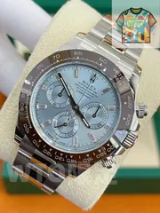 ぽ*に様 ROLEX 1601 文字盤 Dial アイスブルー ロレックス デイ