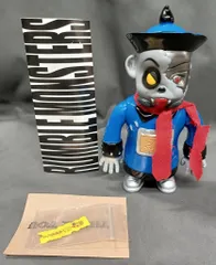 シカマァク キョンシネーター 水色 ヘッダー/お札付き ソフビ シカマァク キョンシネーター 水色 ヘッダー/お札付き ソフビ