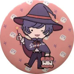 【中古】バッジ・ピンズ(男性) そらる(魔法使い/背景：オレンジ) オリジナル缶バッジ 「そらる×ファミリーマート」 そらるキャンペーン