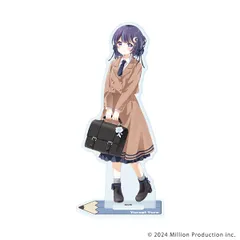 Million Production 10/ゆらぎゆら 制服風衣装ver. アクリルスタンド （描き起こしイラスト） ミリプロ 新品 正規品 【A3】 Proxy OK