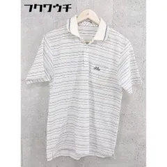 ◇ ◎ U.P renoma ユーピーレノマ 半袖 ポロシャツ サイズ ホワイト系 メンズ 【中古】 【1002802549458】のサムネイル