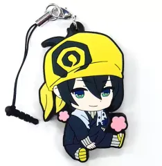 【中古】ストラップ(キャラクター) 三日月宗近 「刀剣乱舞-花丸- ぺたん娘 トレーディングラバーストラップ」 ファミリーマート限定