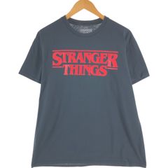 헌옷 STRANGER THINGS 스트레인저싱스 영화 무비 T셔츠 맨즈 L상당/eaa560183
