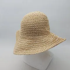◇ ⊂ Khaju カージュ 麦わら帽子 ストローハット ベージュ系 サイズ表記なし レディース E  【1506230019168】