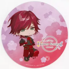 【中古】コースター ローレン・イロアス(ミニキャラ) ランダムコースター 「バーチャルYouTuber にじさんじ Flower festival×animatecafe」 コラボメニュー注文特典