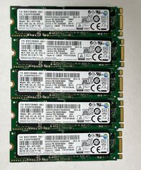 【5枚セット】中古抜き取り品　SSD　m.2SATA　128GB