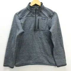 P■12年製■パタゴニア/Patagonia 65675FA12 ベター セーター ジャケット プルオーバー フリース【XL(14)】灰色/BOYS■205【中古】