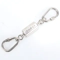 美品‼️ GUCCI グッチ　カラビナ　シルバー　キーケース　キーリング 25e0138b6e4b2b56dd974b3f8d2101