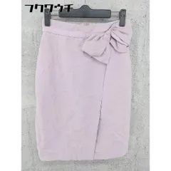 ◇ JUSGLITTY ジャスグリッティー 膝丈 タイト スカート サイズ1 ピンク レディース 【中古】 【1101210015620】