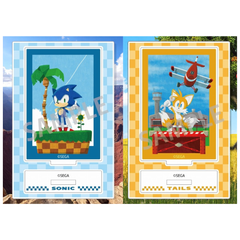 ソニック・ザ・ヘッジホッグ ミニアクリルスタンド 2種セット（未開封品）