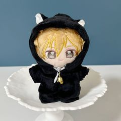 10cm 12cm ぬい服 ぬいぐるみ服 ハンドメイド ツイード ベレー帽