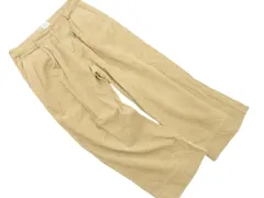 coen コーエン コーデュロイ ワイド パンツ sizeL/ベージュ ◇■ レディース