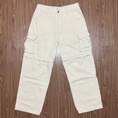 MUTIMER 2way カーゴパンツ W34 ベージュ