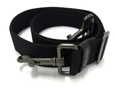 ■新品同様■ COACH コーチ ナイロンキャンバス バッグ用 ショルダーストラップ 斜め掛け 肩掛け ブラック系 FI8494