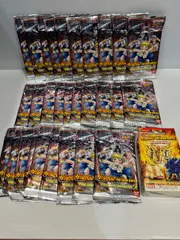 【バンダイ】【未開封】金色のガッシュベル‼︎ザ・カードバトル　構築済みデッキ 真紅の誓い&ザ・ベストブースター2 29パックの30点セット