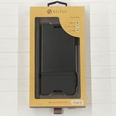 SoftBank SELECTION RILEGA Stand Flip for Pixel 3/ ブラック SB-SA71-SDFB/BK