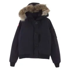 CANADA GOOSE カナダグース ダウンジャケット 7967JL 国内正規品 サザビーリーグ LABRADOR BOMBER ラブラドール ボンバー ダウン ジャケット ネイビー系 S【中古】のサムネイル