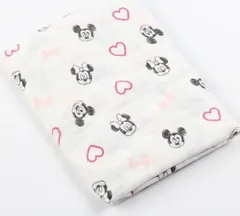 即購入可★【10種類】ミッキー大きめモスリンおくるみスワドルガーゼAINAAN