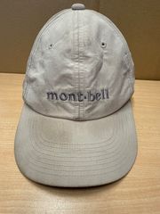 モンベル mont-bell キャップ 帽子 ベージュ系 男女兼用 アウトドア