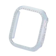 Apple Watch Series 9 41mm用&me ハードバンパー ストーン付 ELECOM エレコム AW-23BBPPJACR　【５営業日以内発送】 【定形外郵便にて発送】