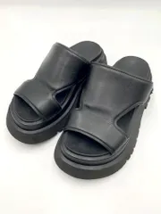 【美品】UNITED TOKYO ダブルソールサンダル 厚底サンダル 黒 ダブルソールサンダル / UNITED TOKYO（ユナイテッドトウキョウ