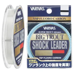 ナチュラル_1.7号/7lb VARIVAS(バリバス) ショックリーダー スーパートラウト アドバンス ビッグトラウト VSP フロロカーボン 30ｍ 1.7号 7lb ナチュラル