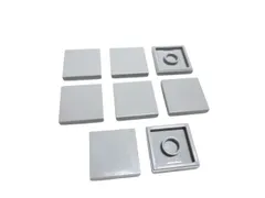 レゴ★未使用！新灰色の２×２タイル８点セット