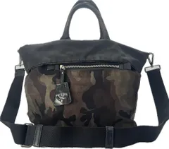 希少！PRADA 迷彩柄 ケース チェーン付き　美品 2025年最新】プラダ 迷彩 バッグの人気アイテム - メルカリ