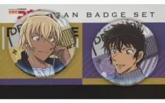 【中古】バッジ・ピンズ 安室透＆松田陣平 缶バッジセット(2個入り) 待ち合わせver. 「名探偵コナン」