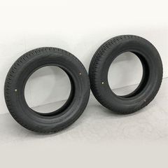 D3275◆未使用 ラジアルタイヤ 2本 24年製 155/70R13 ダンロップ・EC204