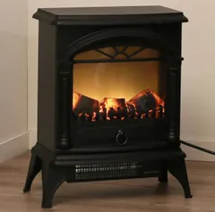 ニトリ‼️暖炉型ファンヒーターアイボリー再々値下げ❣️